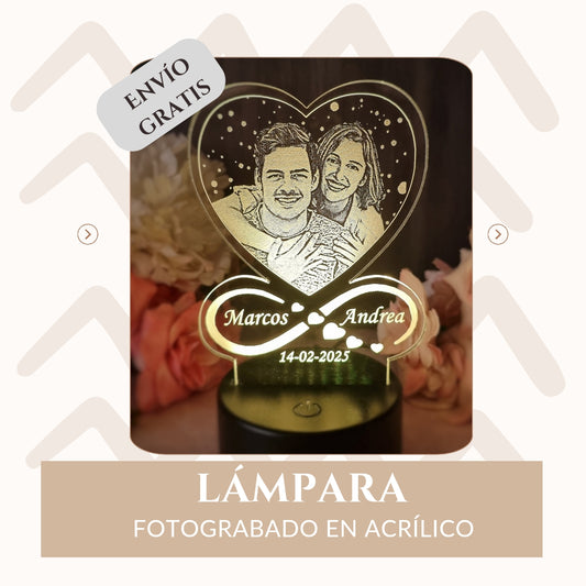 Lámpara LED Florencia Personalizada